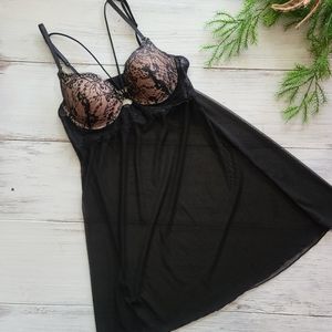 Tarea by Rue 21 Medium Black and Nude